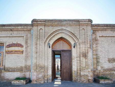 Qosha Darvoza Hotel Khiva ภายนอก รูปภาพ